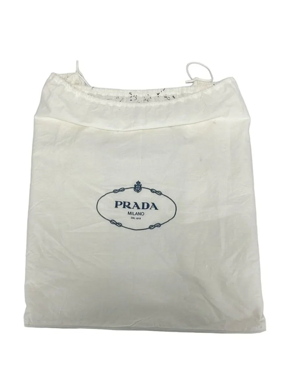Prada Tote Khaki Black Leather
